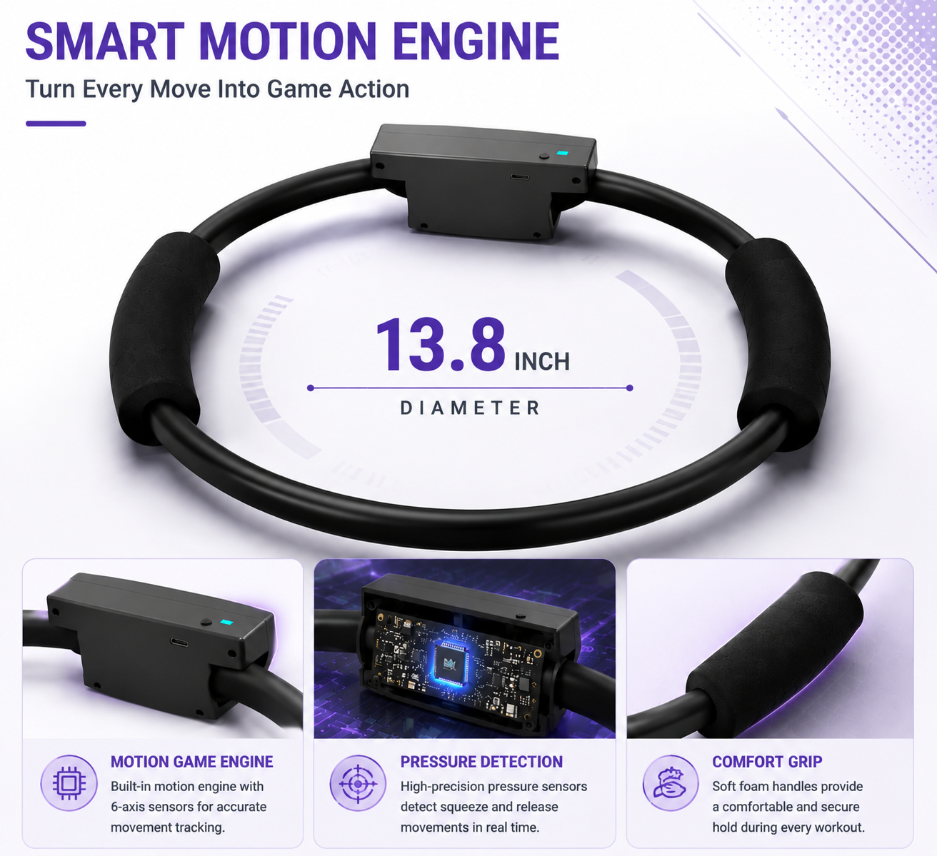 JoyCircle - Smart Motion Sensing Fitness Ring