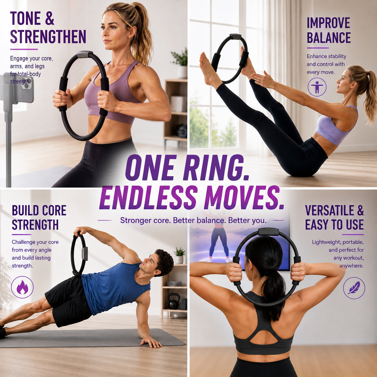 JoyCircle - Smart Motion Sensing Fitness Ring